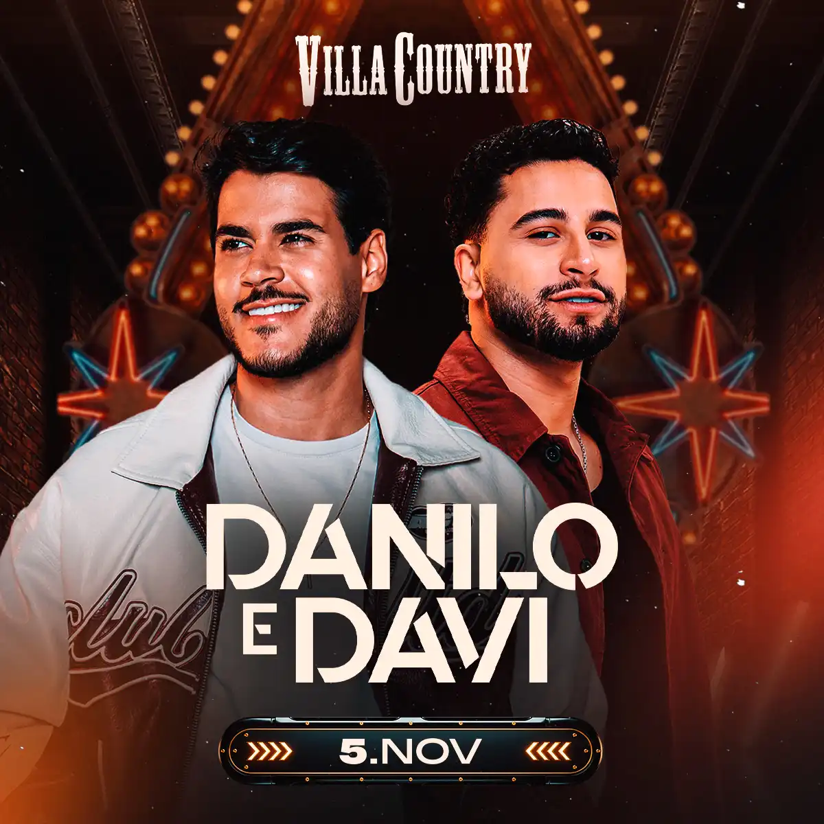 Arte do evento Danilo & Davi