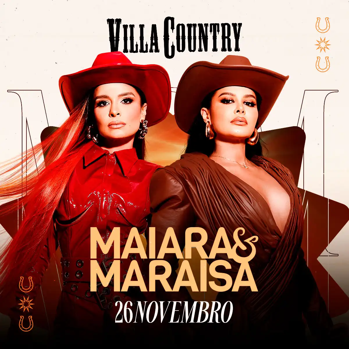 Arte do evento Maiara & Maraisa